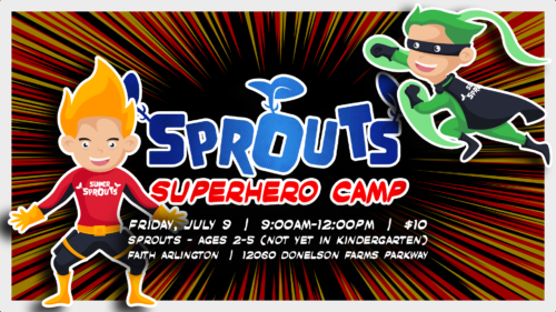 Sprouts Superhero Camp