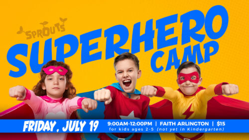 Sprouts Superhero Camp 2024